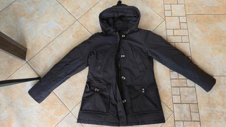 Air Force 4 pocket parka jas Maat M Donkerblauw, Ophalen of Verzenden, Gedragen, Blauw