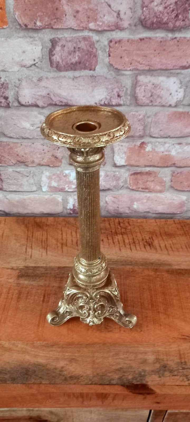 Baroque Collection:Grote 31cm Klassiek Kandelaar♥️NIEUW♥️, Baroque collection, 1446dt, Ophalen of Verzenden, Kandelaar
