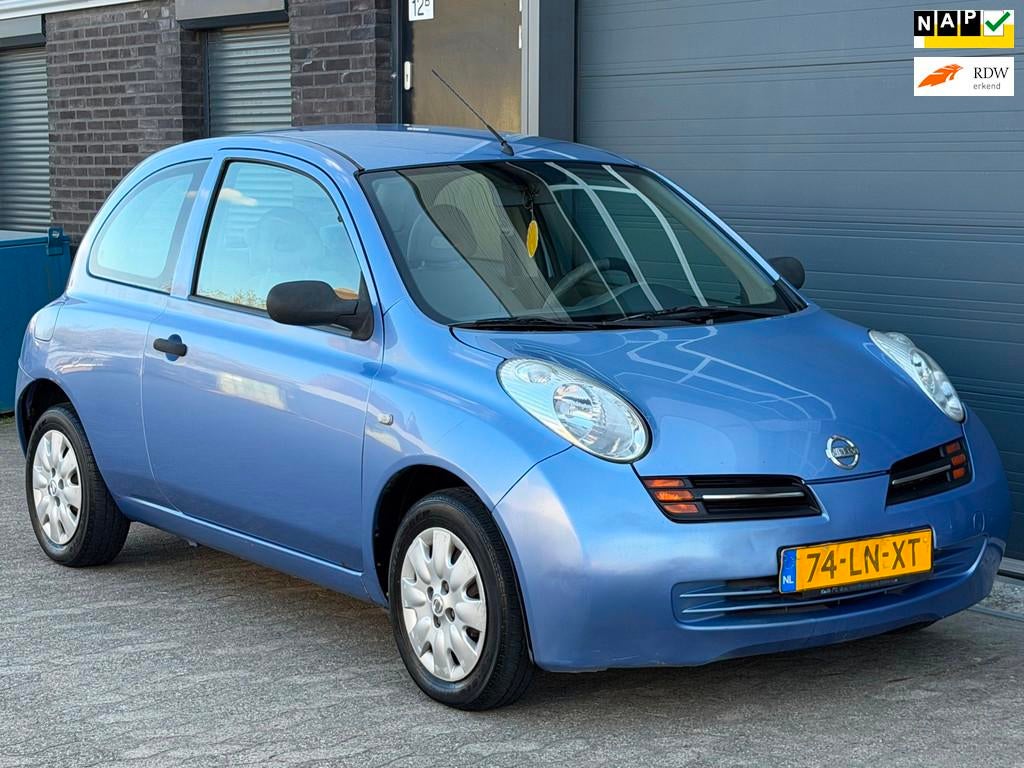 Nissan Micra 1.2 Visia NIEUWE APK, Auto's, Voorwielaandrijving, Stof, Gebruikt, 31 €/maand