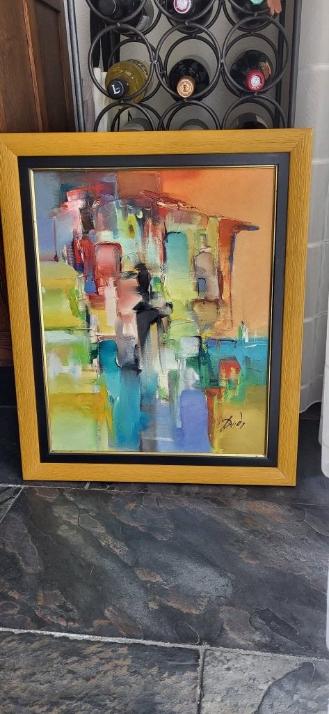 Origineel olieverfschilderij Dian Ivanov Veliko Tarnovo, Ophalen