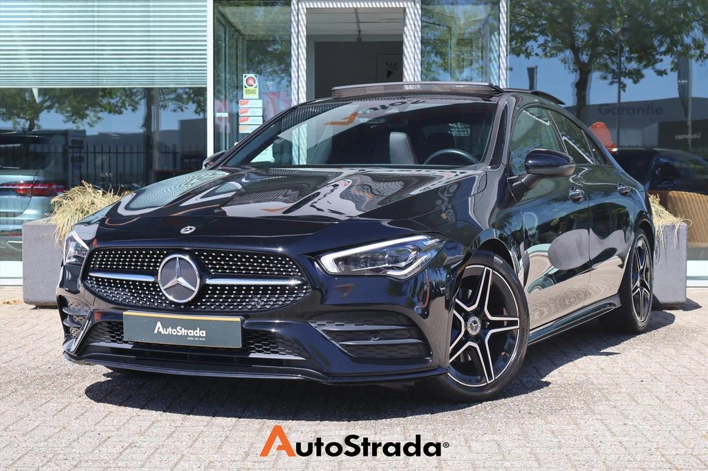 Mercedes CLA Coupé 180 AMG-Line 136pk | Sfeer | Night Pakke, CLA, Gebruikt, 4 cilinders, Met garantie (alle)