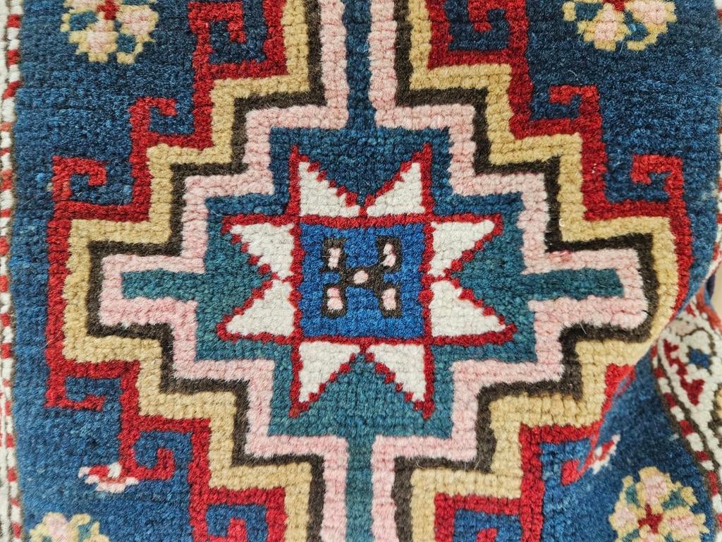 Handgeknoopt oosters wol Star kussen square 52x52cm, Overige kleuren, HYPE POP-UP, Vierkant, Ophalen of Verzenden