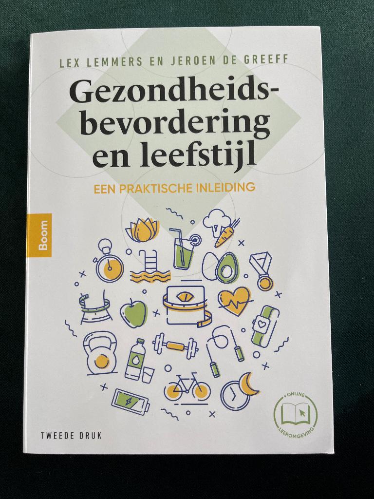 Gezondheidsbevordering en leefstijl, Boeken, Ophalen of Verzenden, Nieuw, Gezondheid en Conditie, Lex Lemmers en Jeroen de Greeff