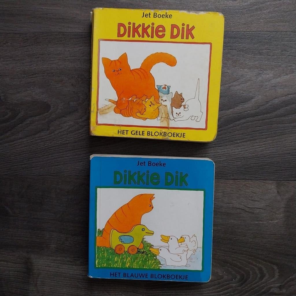 Dikkie Dik Het Blauwe- en Het Gele Blokboekje, Boeken, Gelezen, Ophalen of Verzenden, Jet Boeke, Fictie algemeen