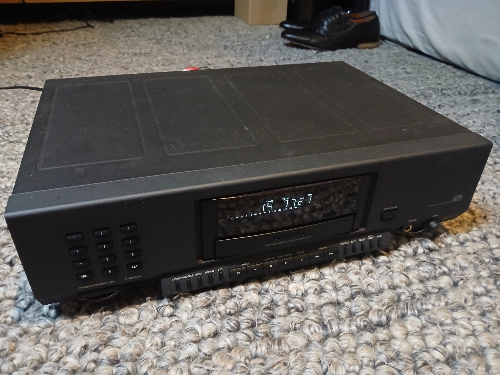 Philips CD 931 CD-speler - Bitstream Conversion, Ophalen of Verzenden, Gebruikt, Philips