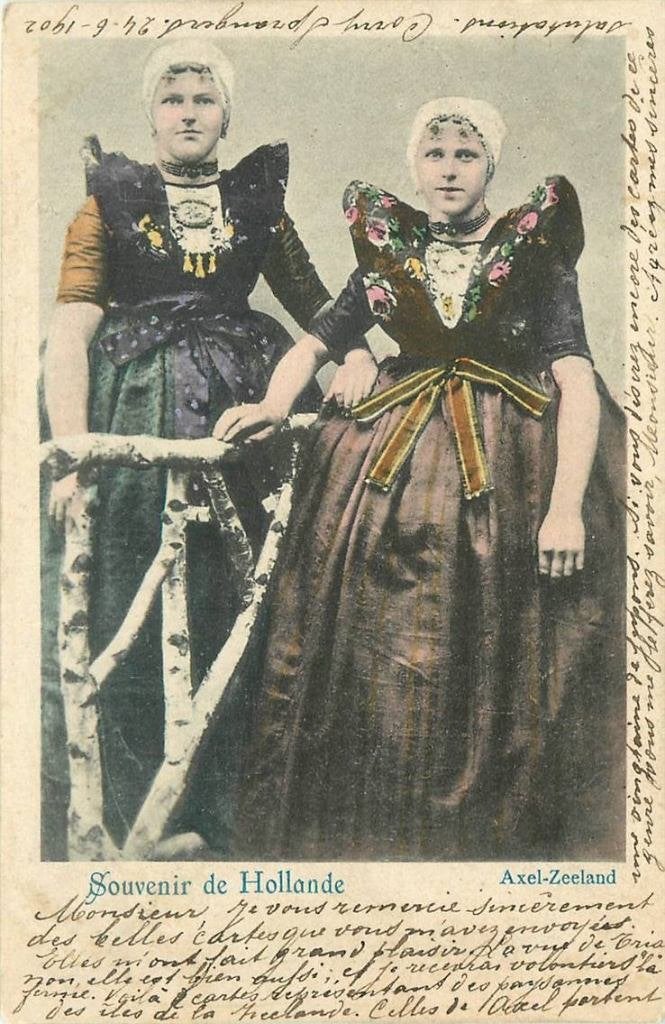 388-497-027 Axel, Verzamelen, Ansichtkaarten | Nederland, Verzenden, Voor 1920, Zeeland