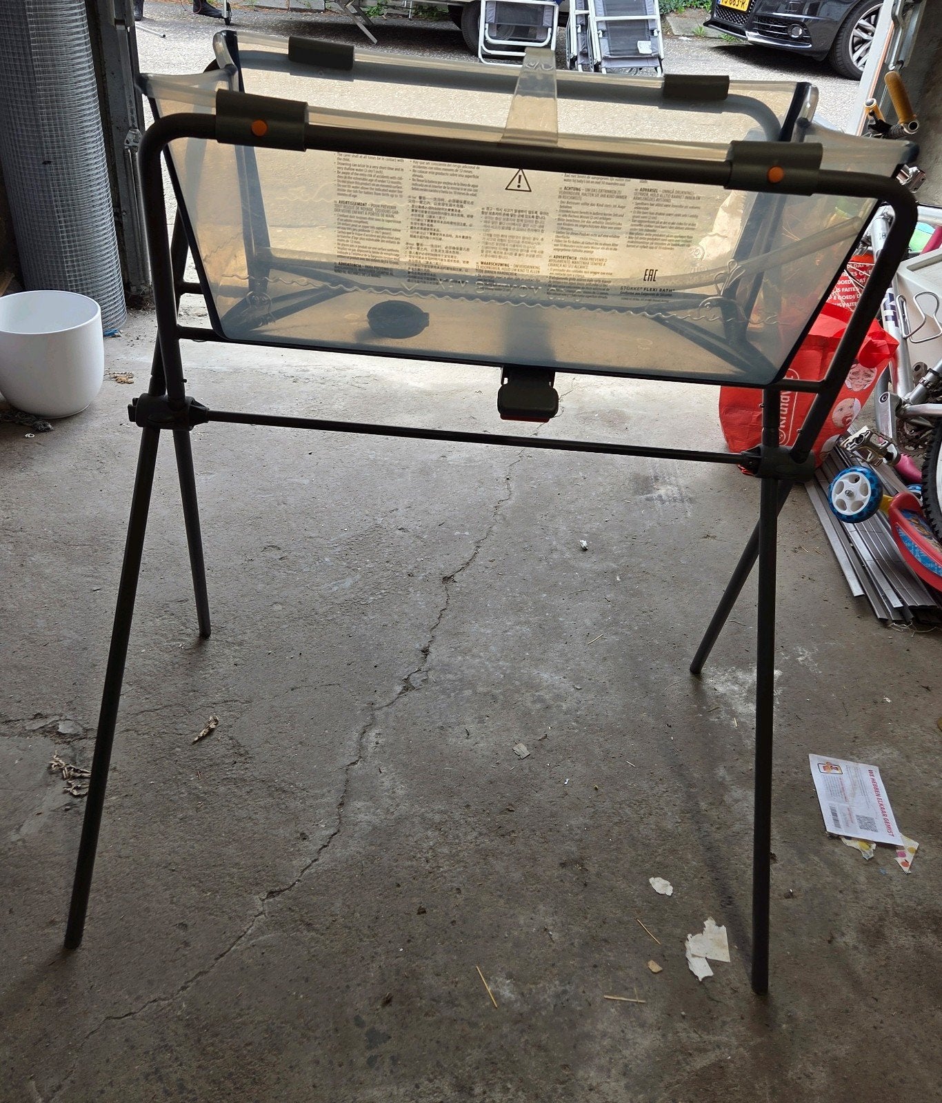 Stokke inklap baby badje, Kinderen en Baby's, Ophalen, Gebruikt, Badje