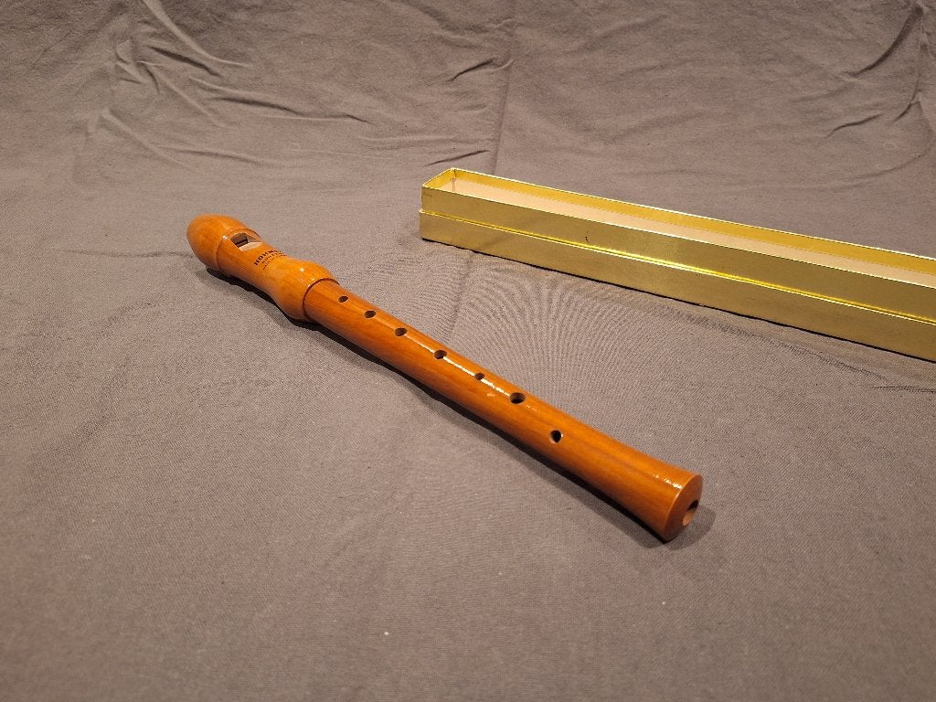 Vintage Hohner blokfluit in originele doos, Ophalen of Verzenden, Zo goed als nieuw, Met koffer, hoes of etui