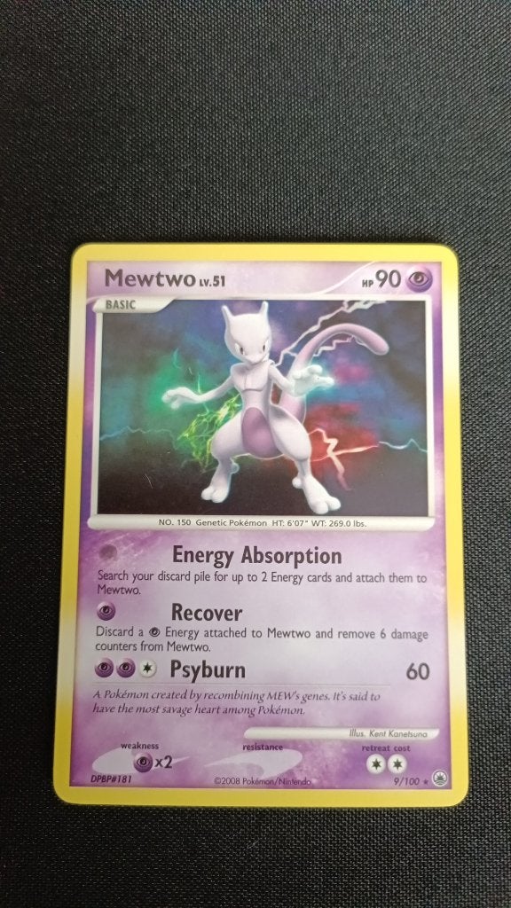 Mewtwo Lv.51 (MD 9), Hobby en Vrije tijd, Verzamelkaartspellen | Pokémon, Verzenden, Zo goed als nieuw, Losse kaart