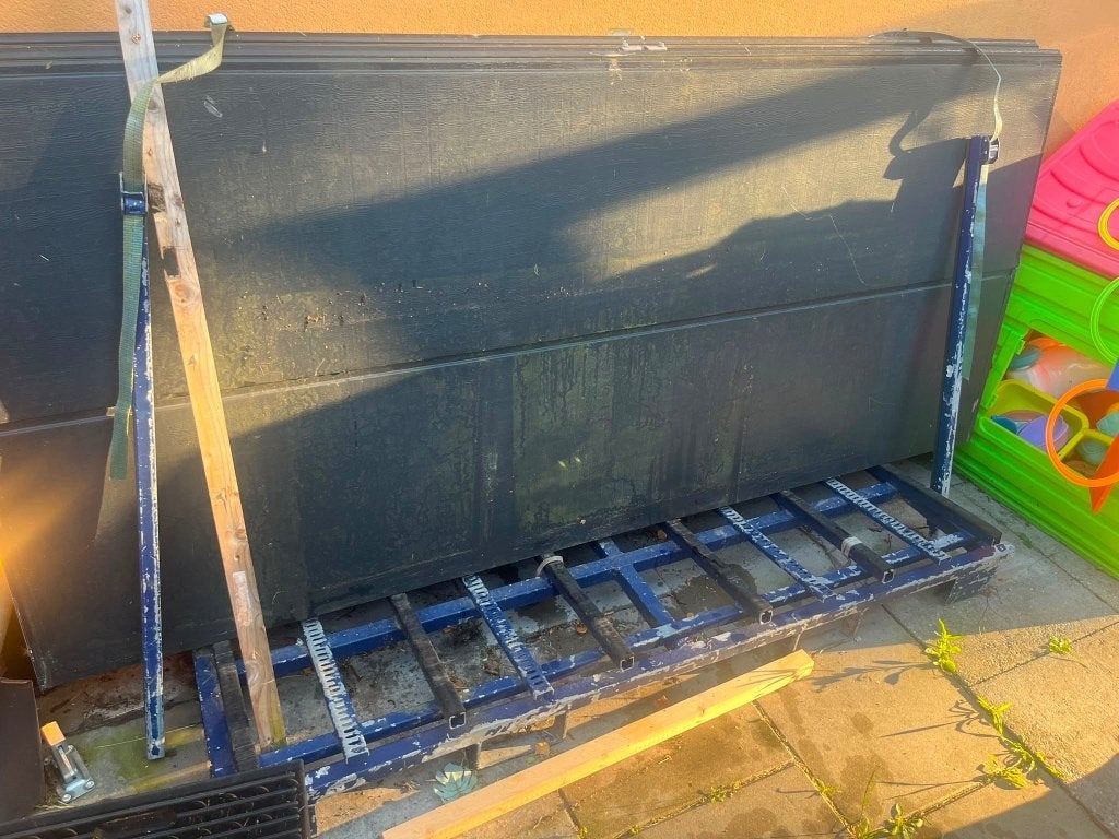 Glasbok 2000/1200 met spanners, Ophalen, Gebruikt, 160 cm of meer, 160 cm of meer