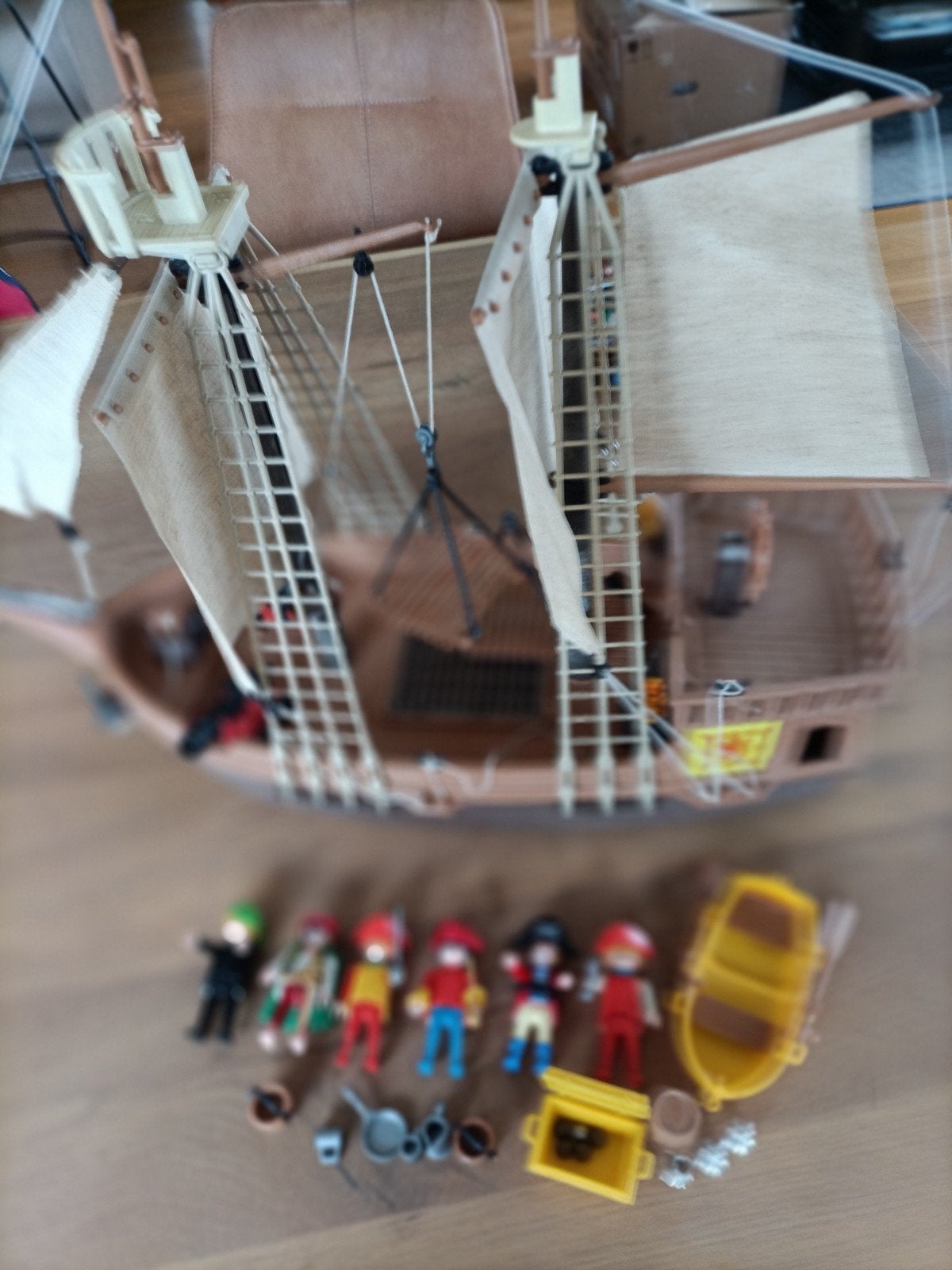 playmobil vintage piratenschip nr 3550, Ophalen of Verzenden, Gebruikt