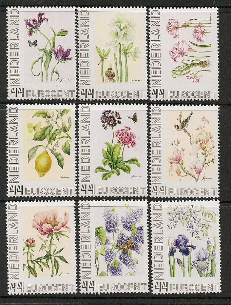 Persoonlijke serie Bloemenpracht postfris cw 50,00, Postzegels en Munten, Ophalen of Verzenden