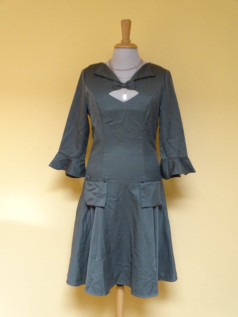 Banned jurk olijfgroen maat S, Kleding | Dames, Jurken, Dancing Days by Banned, Nieuw, Ophalen of Verzenden, Maat 36 (S)