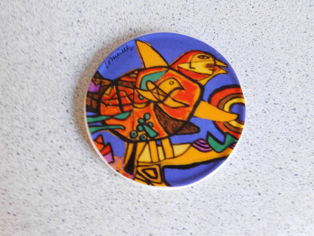 Onderzetter 10,5 cm. L'oise Paars Corneille, Huis en Inrichting, Woonaccessoires | Onderzetters, Ophalen of Verzenden, Zo goed als nieuw