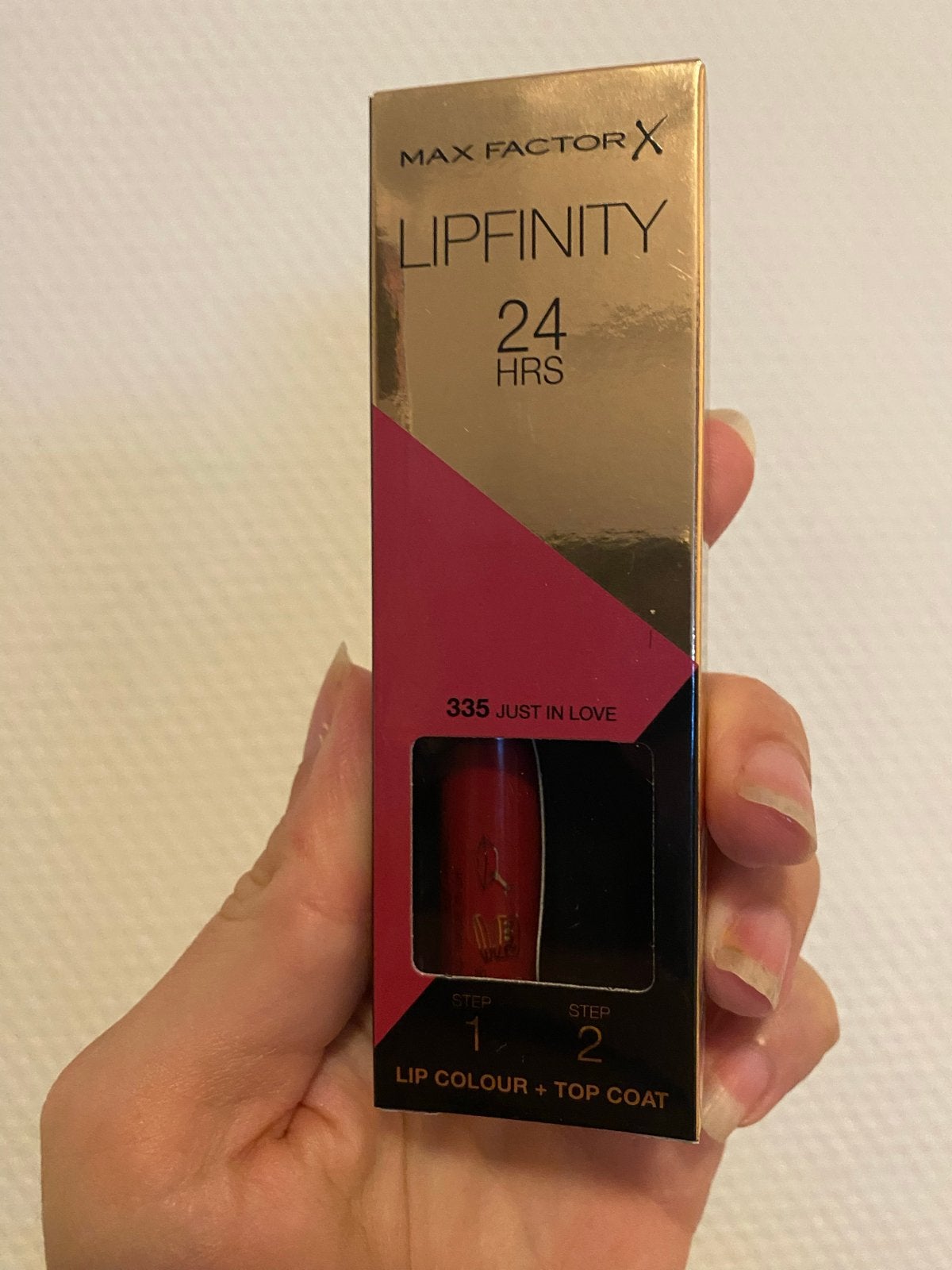 Max Factor Lipfinity 24 HRS Lipstick - 335 Just In Love, Lippen, Nieuw, Ophalen of Verzenden, Make-up