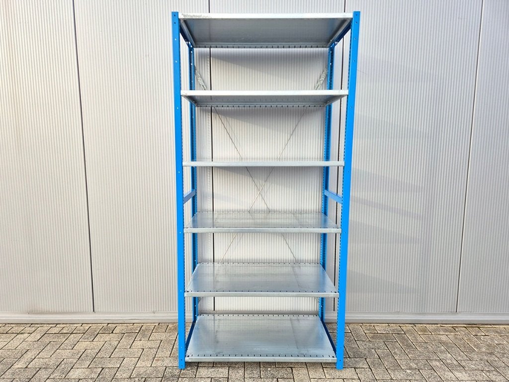 Stelling 60cm diep, 220cm Hoog Stellingkast Legbordstelling, Info@bedrijfsinrichtingnederland.nl, Bedrijfsinrichting Nederland
