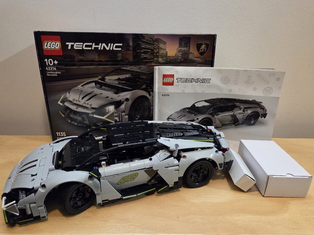 Lego 42214 Technic Lamborghini Revuelto, Compleet, Lego, Ophalen of Verzenden, Zo goed als nieuw