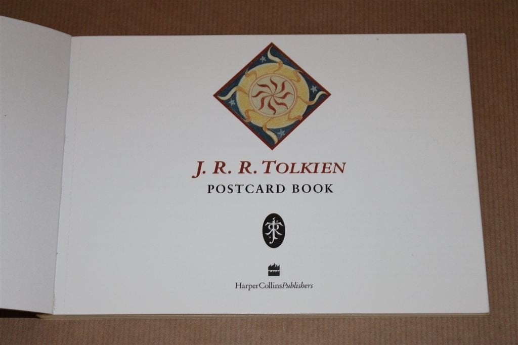 J.R.R. Tolkien ansichtkaartenboek. O.a. Hobbit., Boeken, Ophalen of Verzenden, Zo goed als nieuw