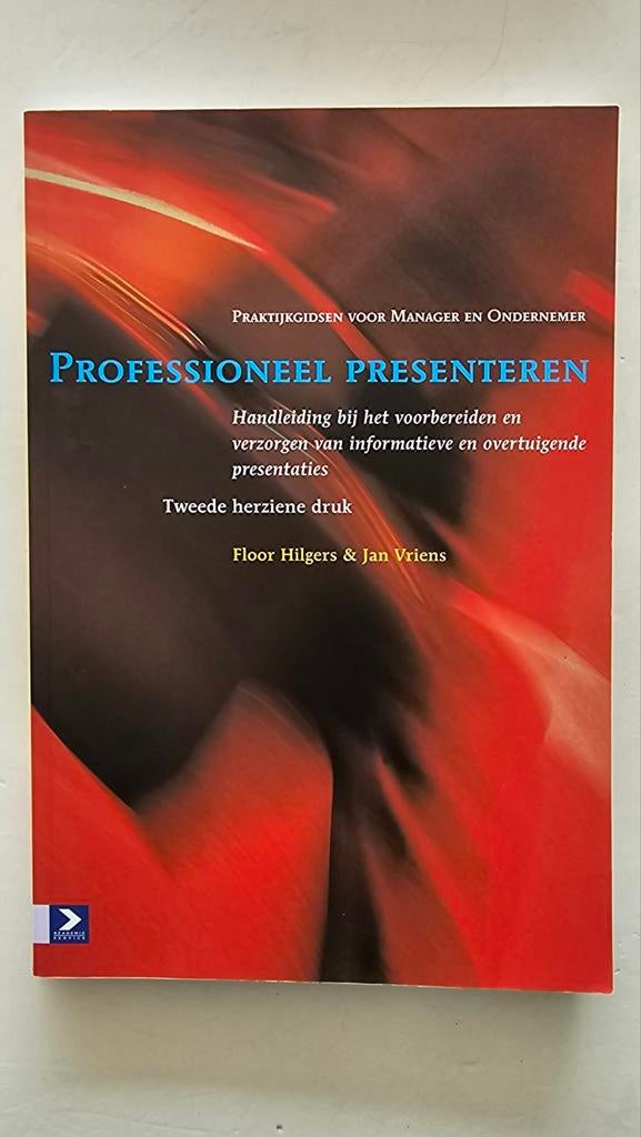 Professioneel Presenteren - Floor Hilgers & Jan Vriens, Floor Hilgers & Jan Vriens, Zo goed als nieuw, Gamma, HBO