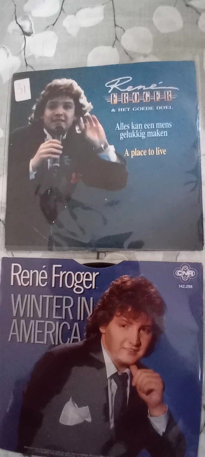 Rene Froger, Ophalen, Gebruikt, 7 inch, Nederlandstalig