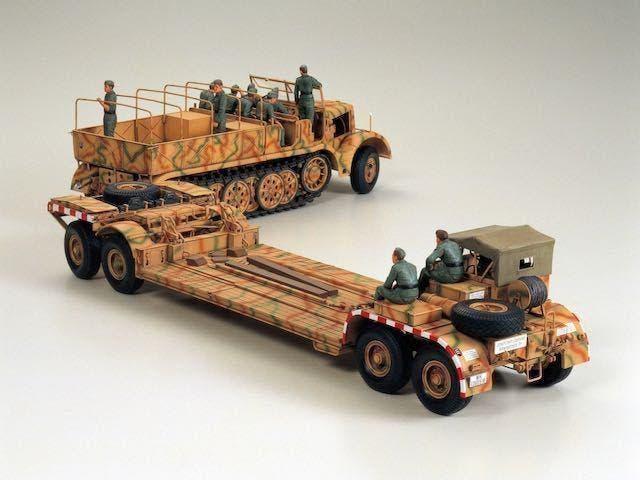 Tamiya Famo Trailer bouwdoos 1/35, Hobby en Vrije tijd, Modelbouw | Auto's en Voertuigen, Tank, Verzenden, 1:32 tot 1:50, Nieuw
