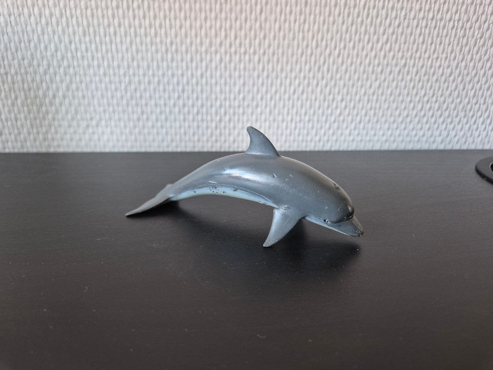 Schleich dolfijn., Ophalen of Verzenden, Gebruikt, Reptiel of Amfibie, Beeldje of Figuurtje