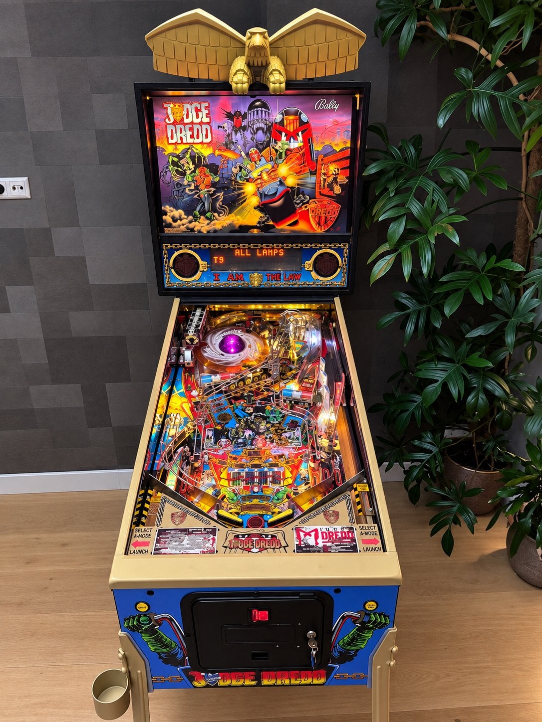 Bally Judge Dredd flipperkast – Widebody – 1993 - ZGAN, Ophalen, Zo goed als nieuw, Flipperkast