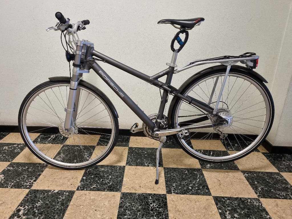 Porsche Bike ST zgan, Fietsen en Brommers, Minder dan 10 versnellingen, Vering, 49 tot 53 cm, Trommelrem