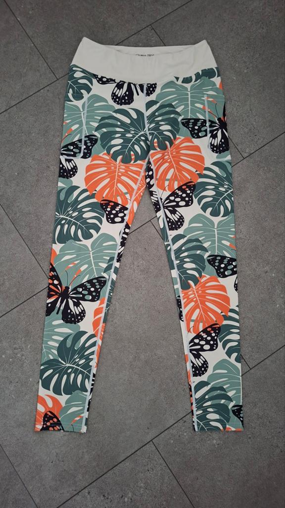 Maya Freya Liana Legging maat XL, Kleding | Dames, Leggings, Maillots en Panty's, Zwart, Maya Freya, Ophalen of Verzenden, Zo goed als nieuw