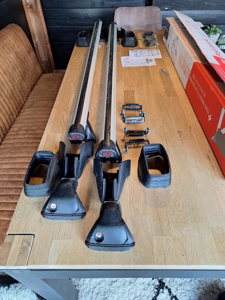 Pacific G3 Aluminium Dakdragers 127 cm, Auto diversen, Dakdragers, Zo goed als nieuw, Ophalen