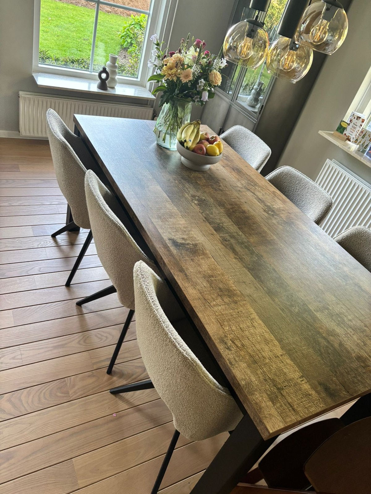 Atrio eettafel 190x90cm, Ophalen, 50 tot 100 cm, Zo goed als nieuw, Vijf personen of meer