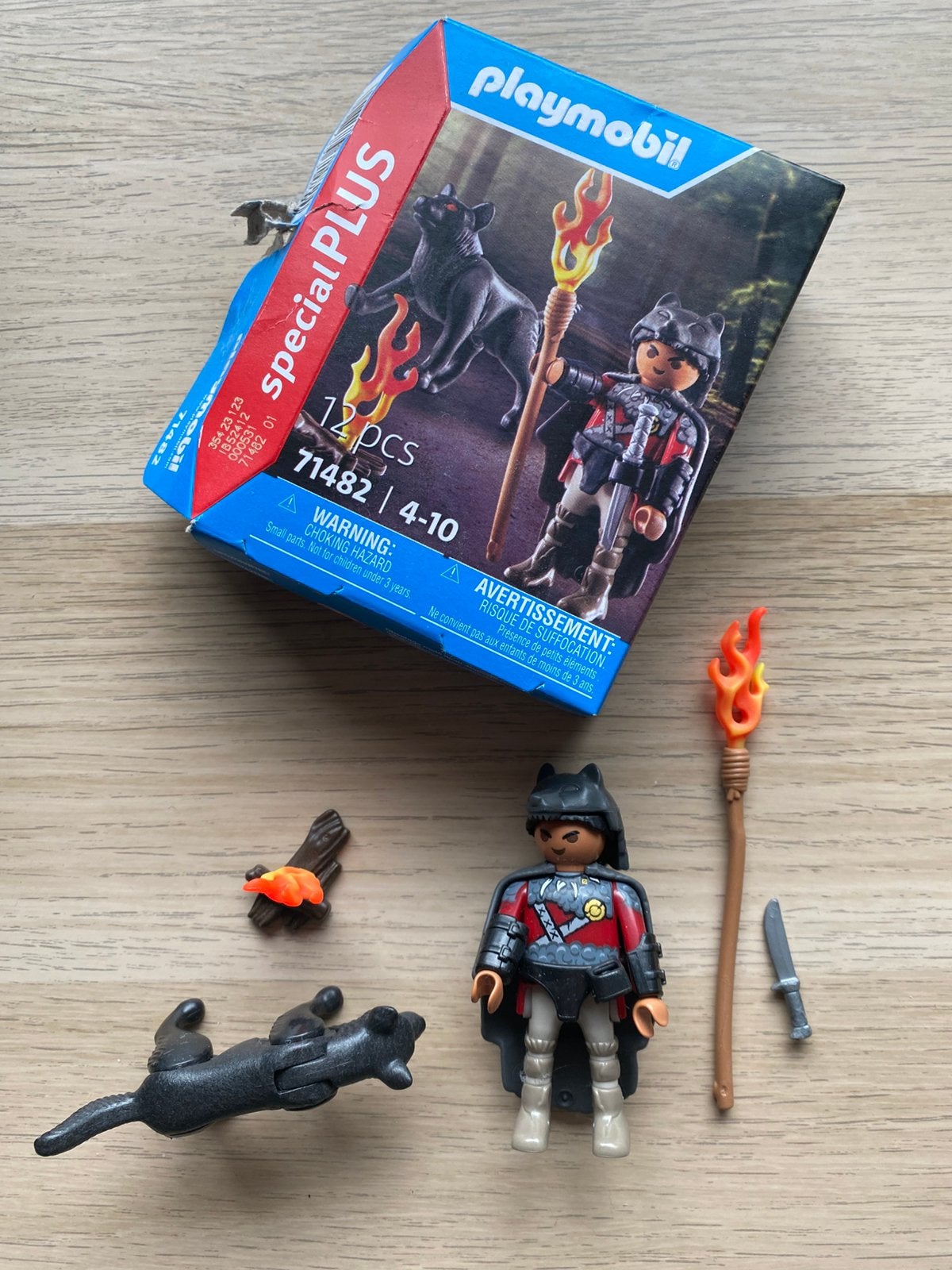 Playmobil 71482 krijger met wolf, Ophalen, Zo goed als nieuw