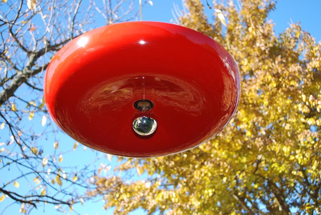 UFO Metalen plafondlamp nr 2 Ontwerper Tibor Nádai., Ophalen of Verzenden