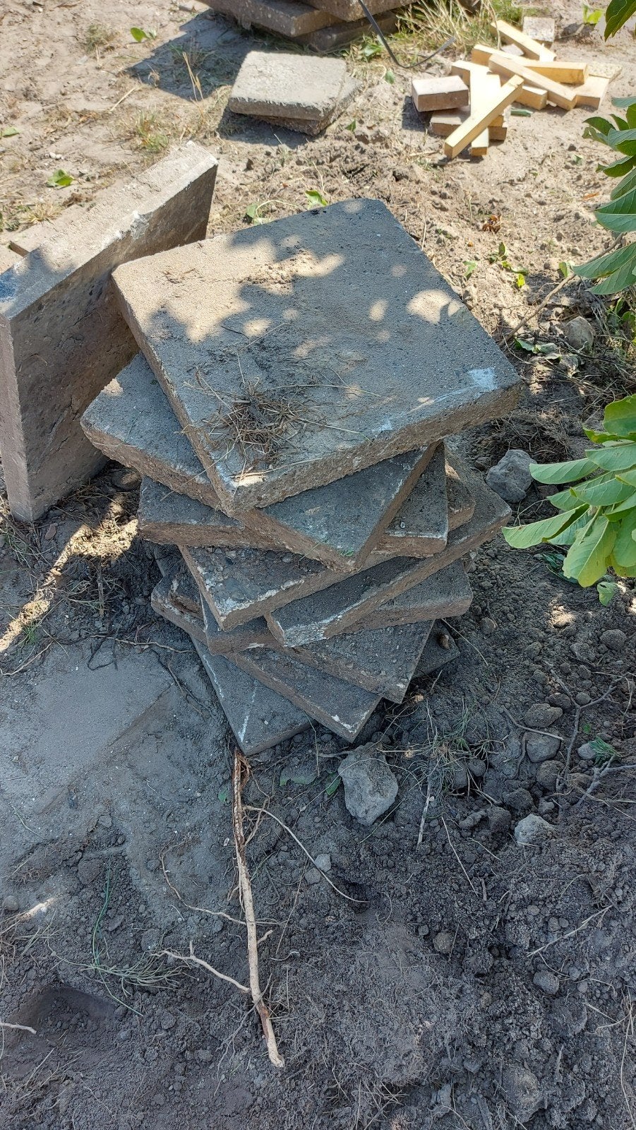 40x40 tegels    15 a 20 stuks, Tuin en Terras, Ophalen, Gebruikt, Beton