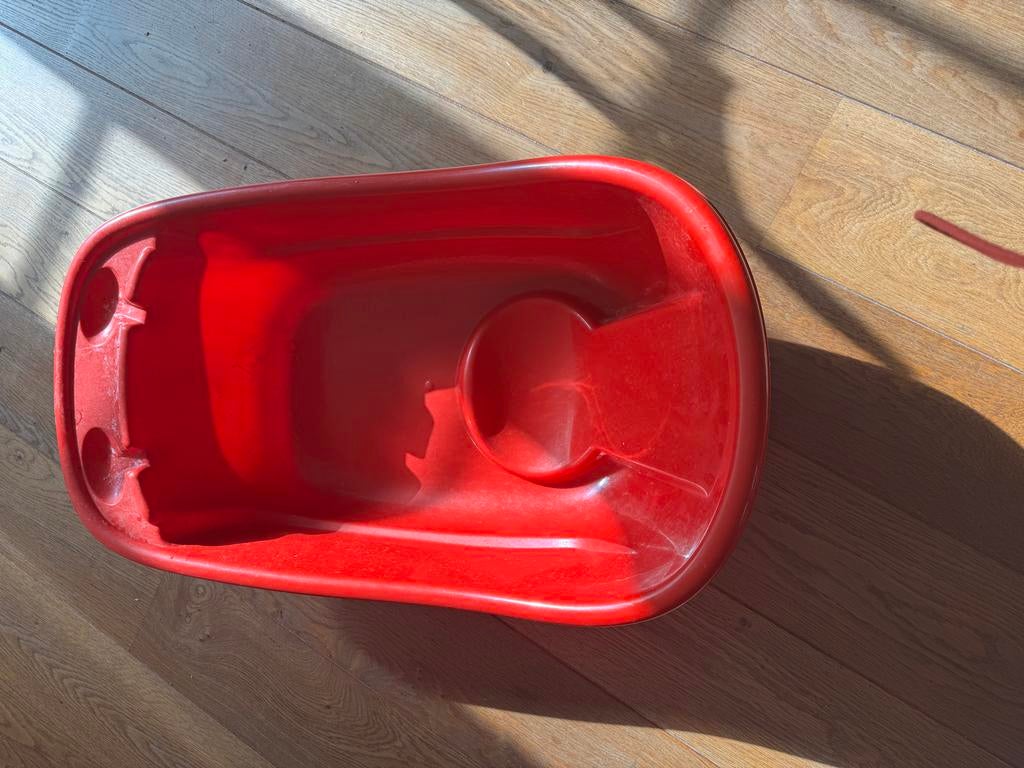 Rood babybadje, Overige merken, Gebruikt, Ophalen of Verzenden, Badje