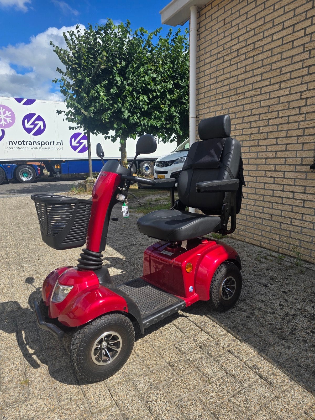 scootmobiel Vermeiren - Ceres SE - donkerrood, Ophalen, Vermeiren, 11 t/m 15 km/u, 26 t/m 35 km