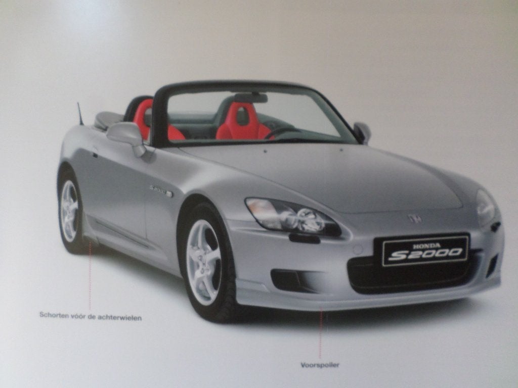 Honda S2000 S2K 2002 Brochure, Ophalen of Verzenden, Zo goed als nieuw, Honda