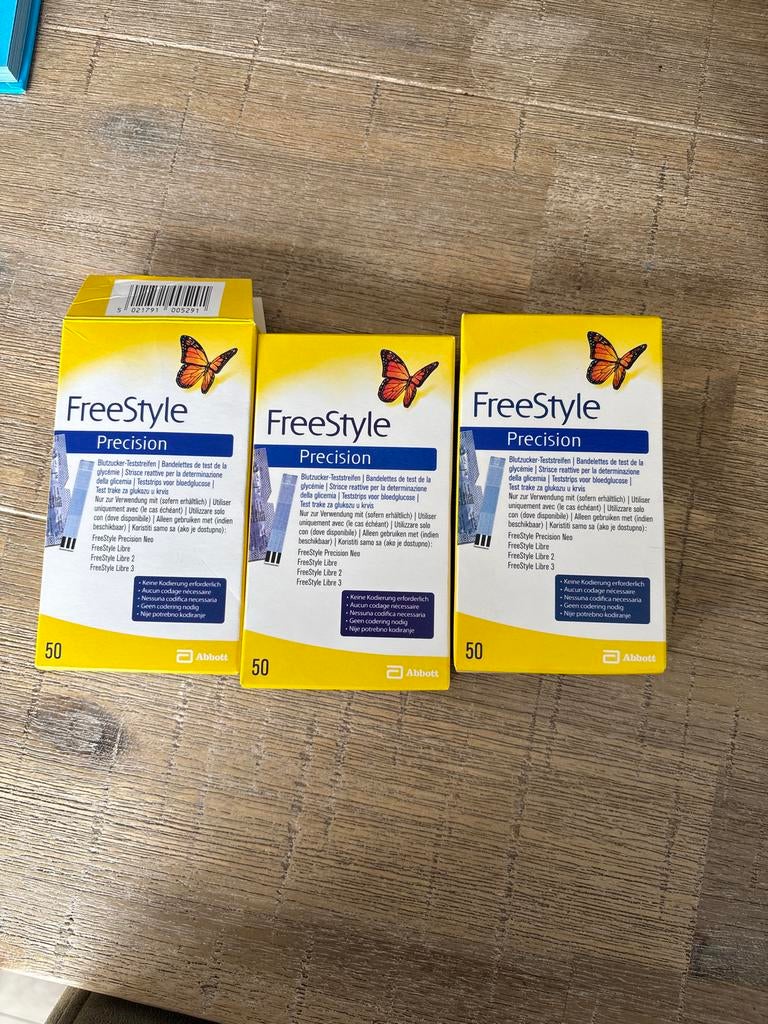 Freestyle Precision teststrips, Ophalen of Verzenden, Nieuw