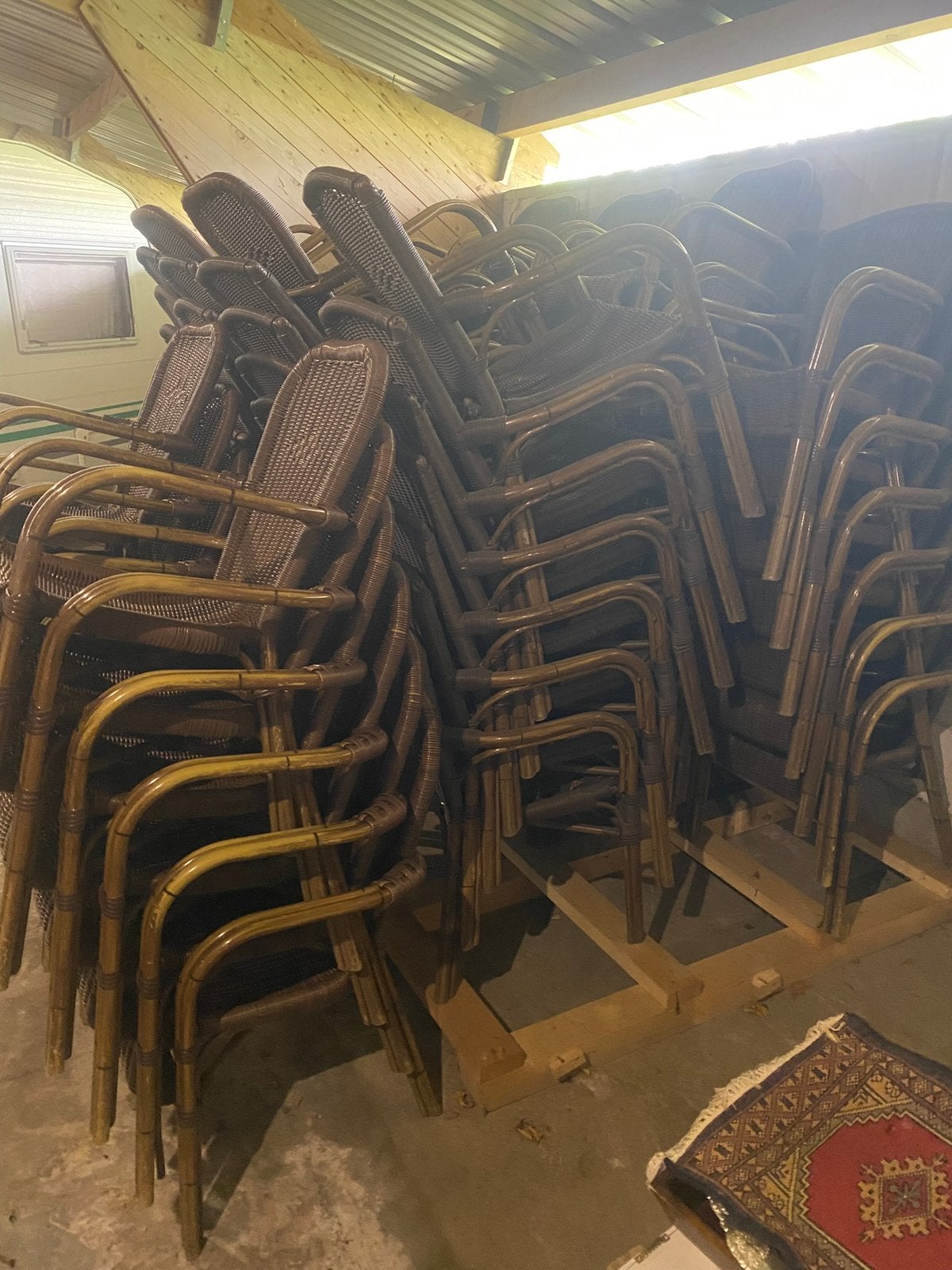 Terras stoelen, Ophalen, Gebruikt, Meubilair
