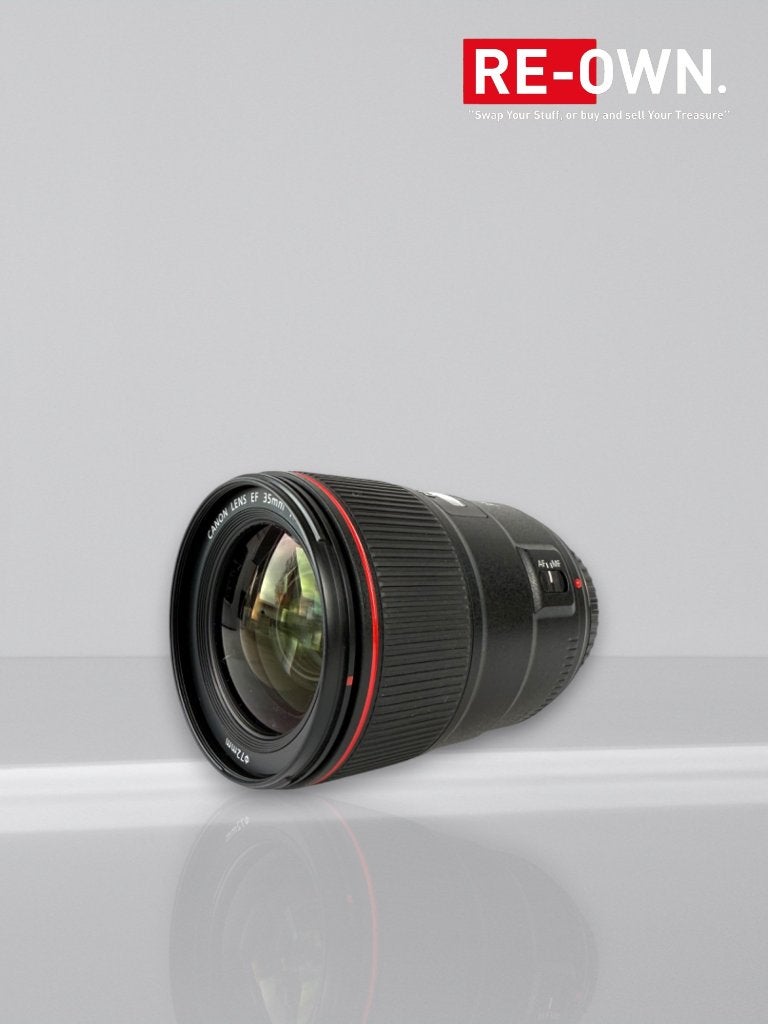 Canon EF 35mm f/1.4 L II USM (topstaat + garantie + Filter), Audio, Tv en Foto, Fotografie | Lenzen en Objectieven, Canon, ,, Zo goed als nieuw