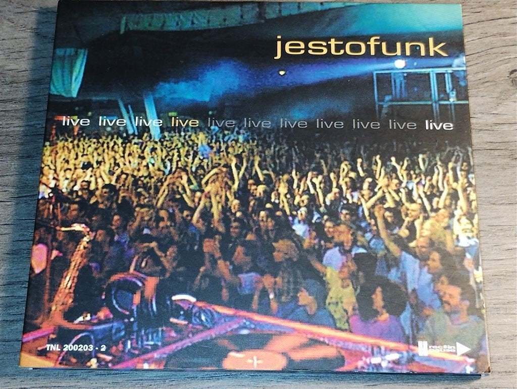Jestofunk ‎– Live, Ophalen of Verzenden, Zo goed als nieuw, Disco