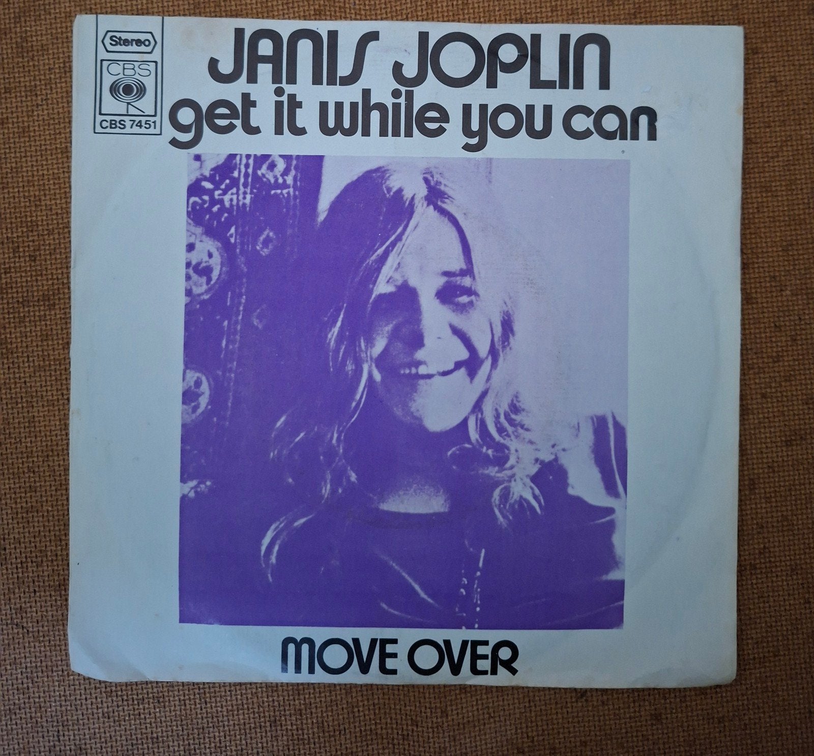 Joplin, Janis  - Get it while you can - Single is TOP, Ophalen of Verzenden, Gebruikt, 7 inch, Pop