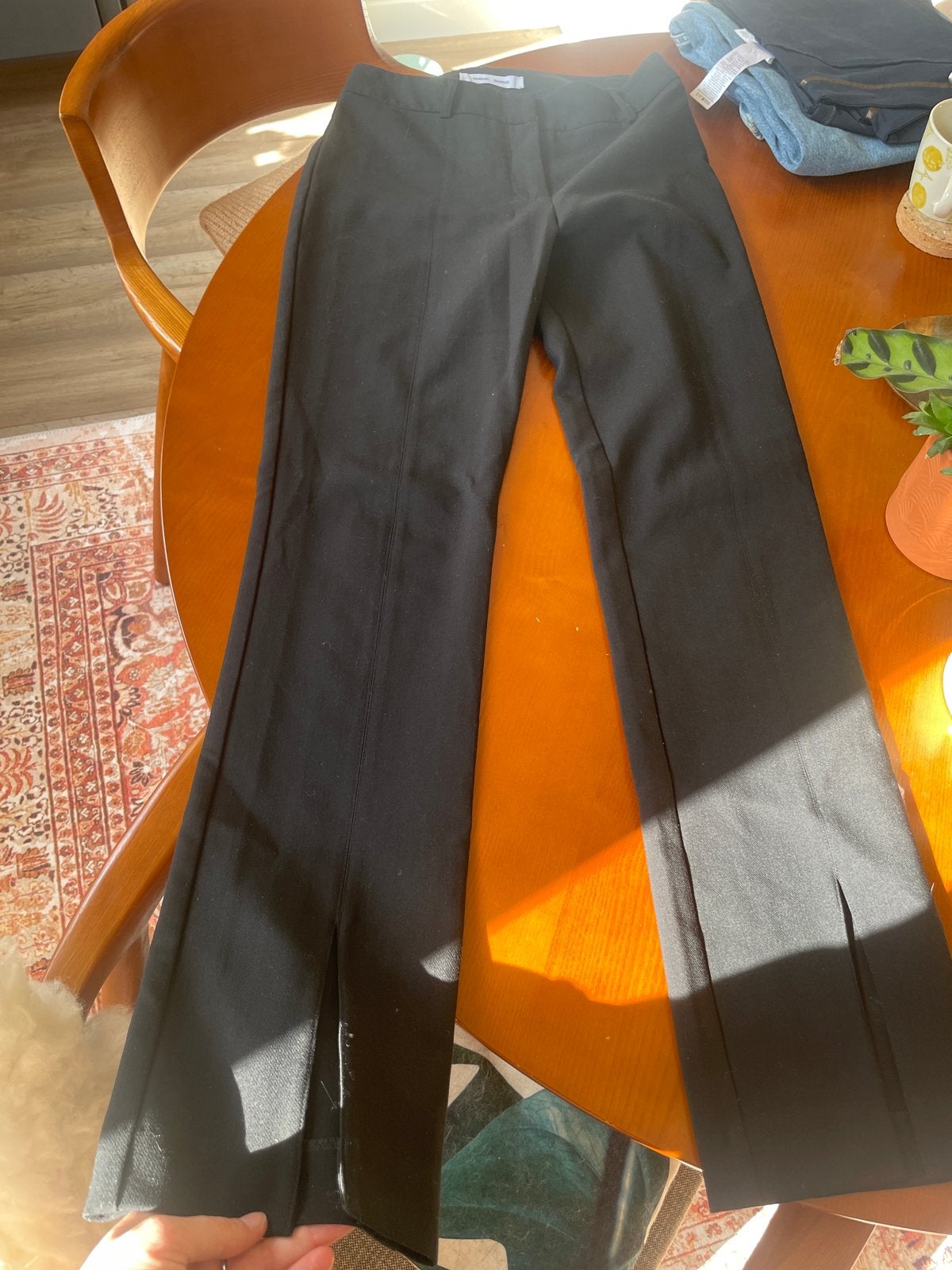 Samsøe Samsøe Marion trousers 10929 - Zwart, Kleding | Dames, Ophalen, Zwart, Zo goed als nieuw, Maat 36 (S)