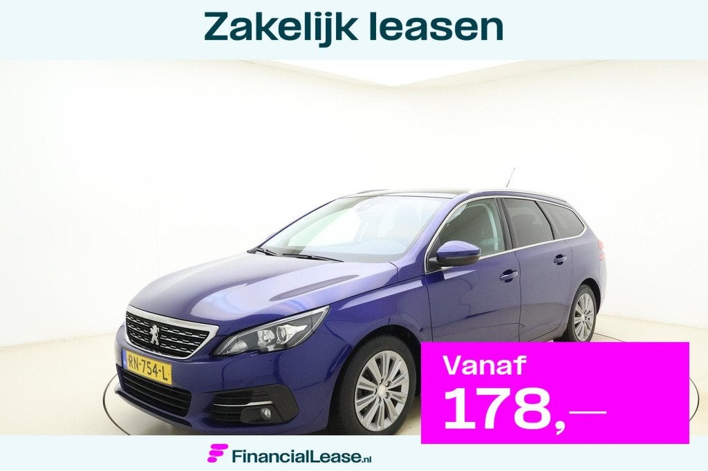 Peugeot 308 SW 1.2 PureTech Blue Lease Premium 130pk | Navig, Voorwielaandrijving, 12 maanden, Gebruikt, Euro 6
