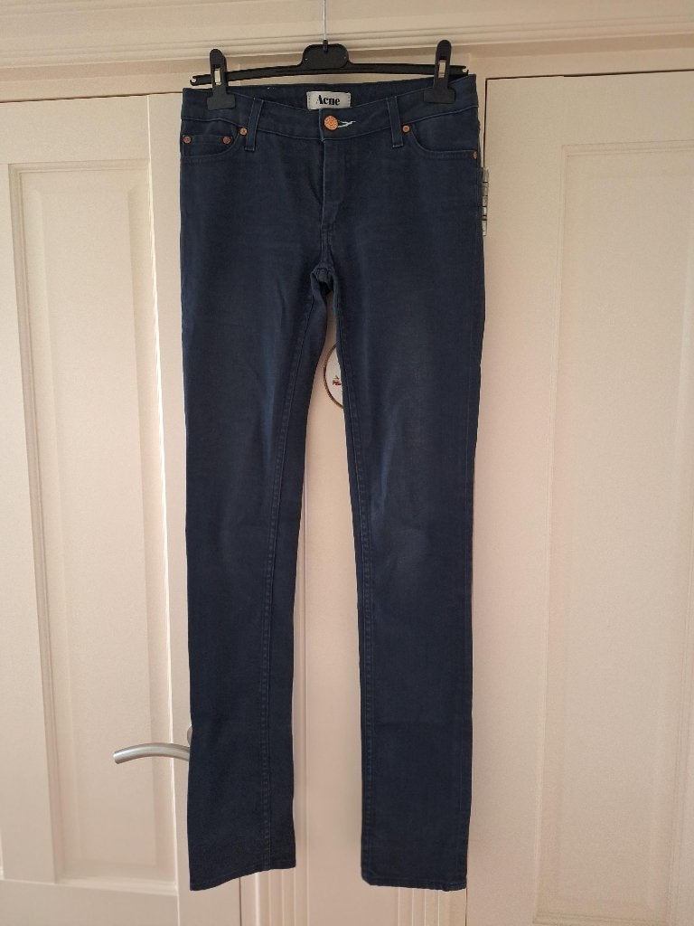 Acne jeans KEX thunder w 30 l 34 in topstaat, Acne, Zo goed als nieuw, W30 - W32 (confectie 38/40), Verzenden