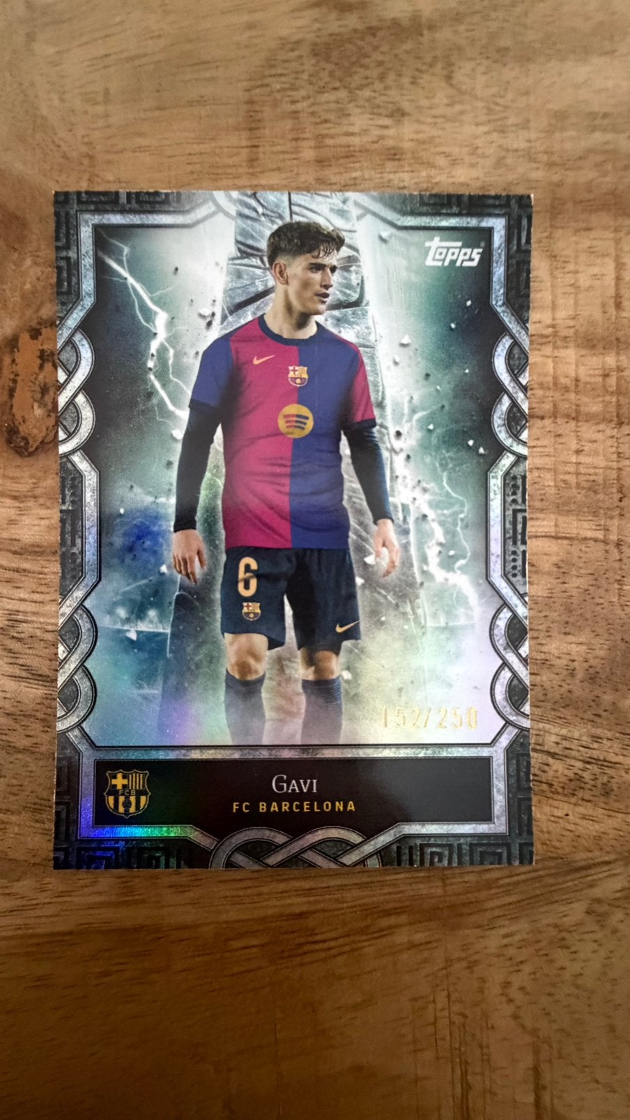 Gavi /250 topps barcelona fan set, Ophalen of Verzenden, Zo goed als nieuw, Buitenlandse clubs, Spelerskaart