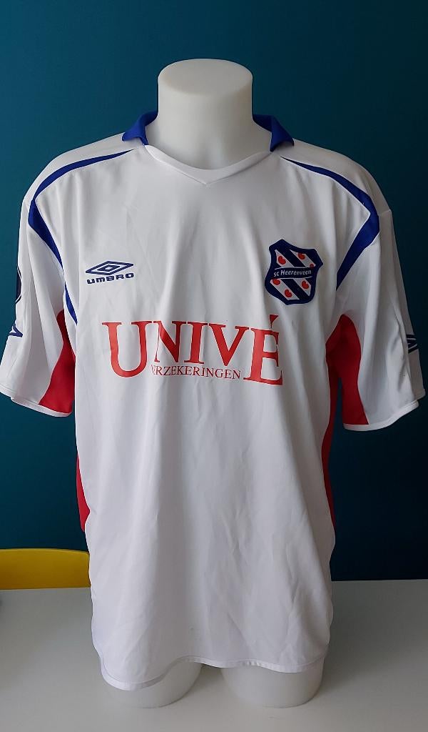 Matchworn Europa League voetbalshirt Steur sc Heerenveen, Verzamelen, Sportartikelen en Voetbal, Verzenden, Gebruikt, Overige binnenlandse clubs