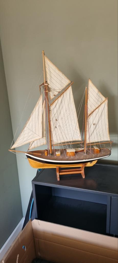 Gedetailleerd scheepsmodel, Hobby en Vrije tijd, Modelbouw | Boten en Schepen, Zo goed als nieuw, Groter dan 1:32, Overige merken