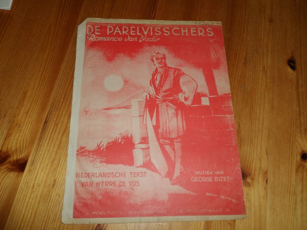 De parelvisschers - bizet / herre de vos, Zang, Gebruikt, Klassiek, Ophalen of Verzenden