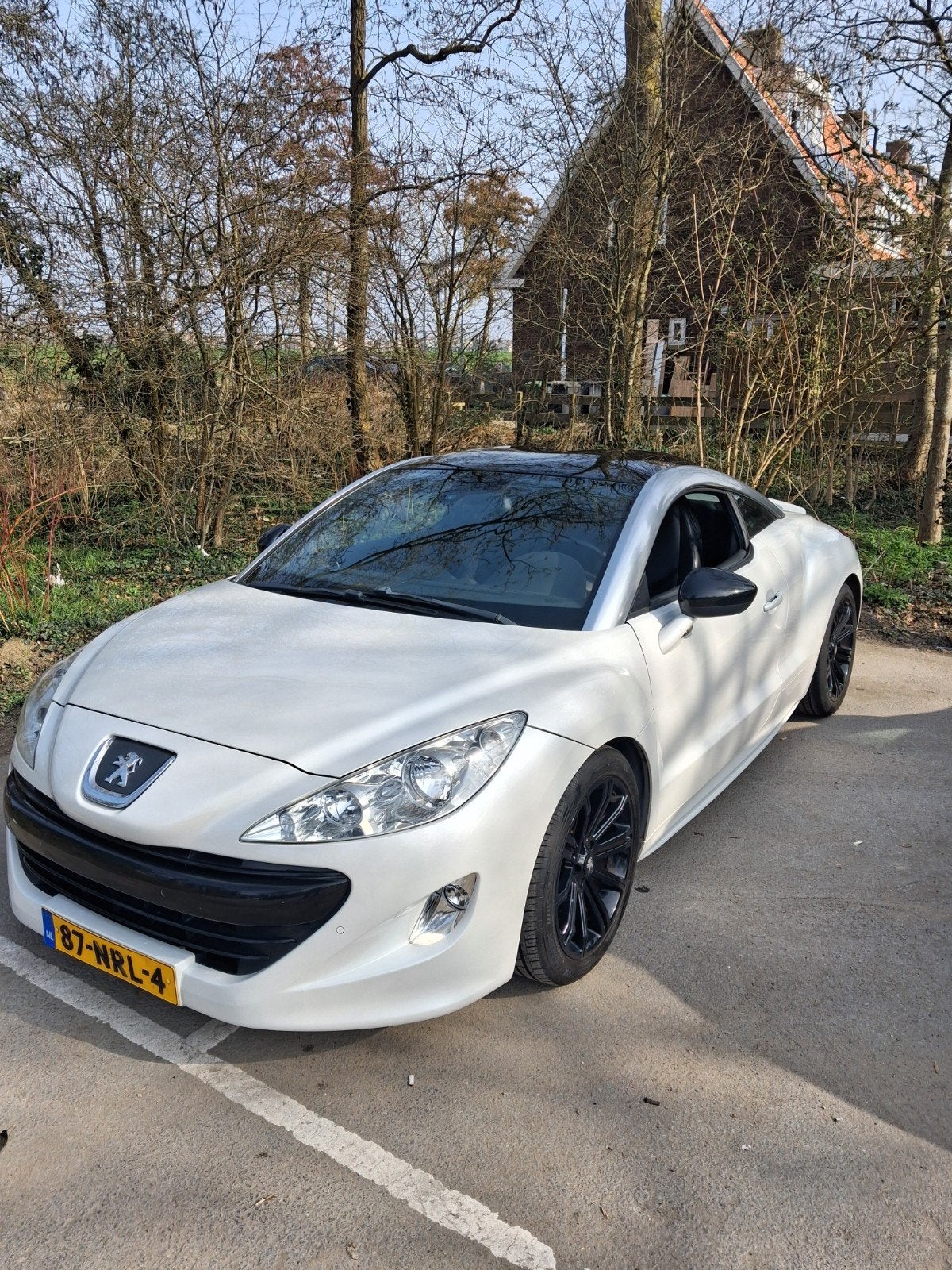 Peugeot RCZ  limeted edition inruil mogelijk, Auto's, Peugeot, Voorwielaandrijving, 15 km/l, 4 stoelen, Wit